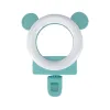 Circular mobile phone fill light, USB charging, three-color variable light, beauty with mirror live streaming light Specification image